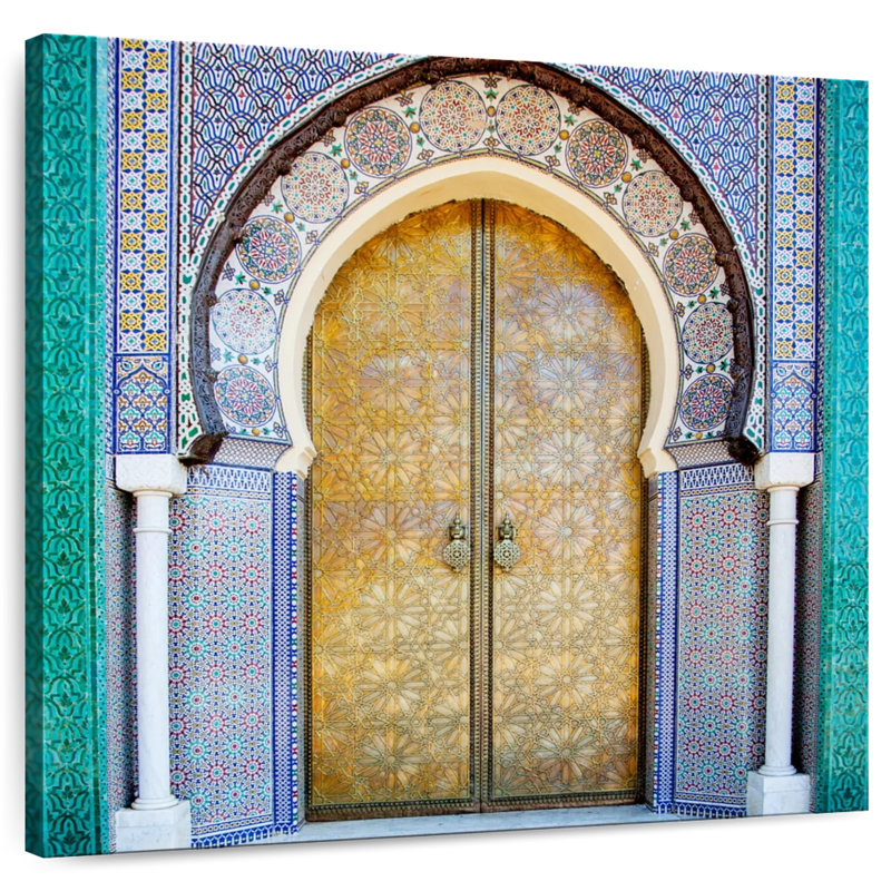 Opulent Ornate Door, 24" H x 24" W