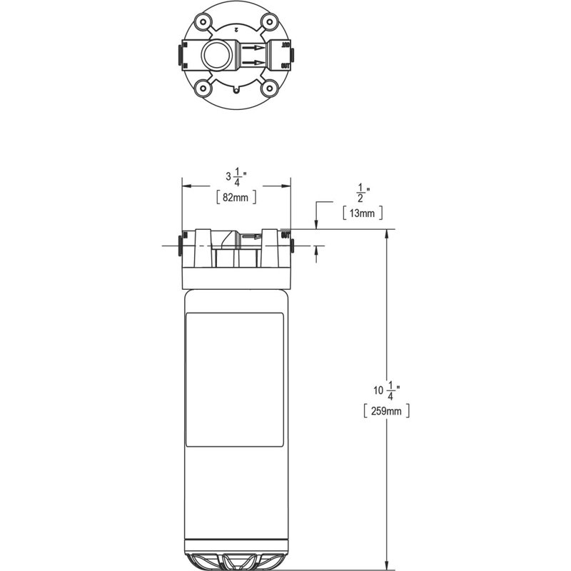 Filtre de remplacement Watersentry Plus