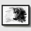 Black Labrador Dog - Wall Art-23740809-23740810