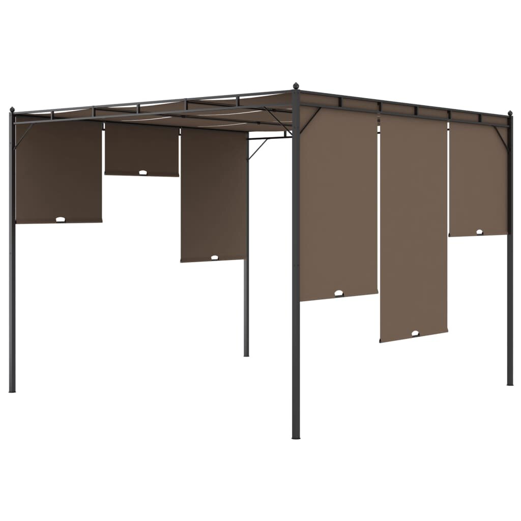 3 m x 3 m Pavillon Fyllia aus Stahl