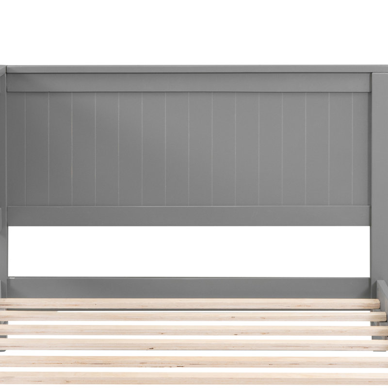 Floyed Platforms Daybed by Red Barrel Studio®, Gray, Full
