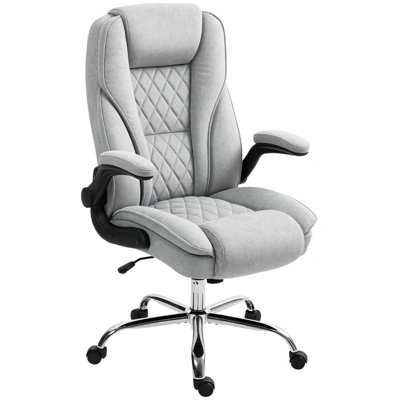 High-Back Office Chair, Adjustable Ergonomic Design for Home & Office