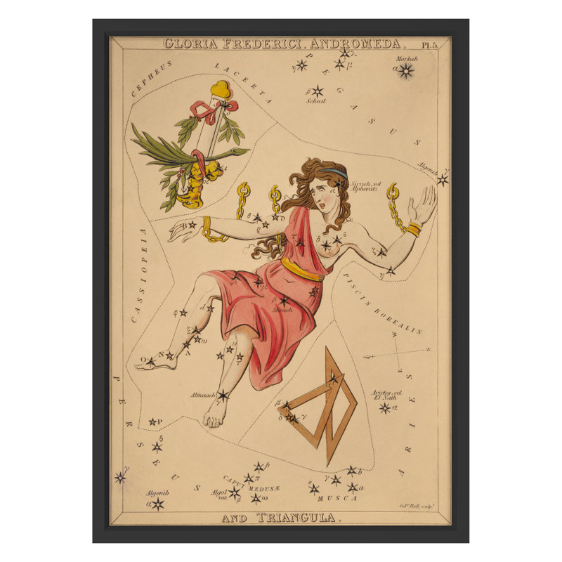Gloria Print by Grand Archives, Black Framed, 32" H x 23" W