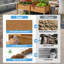Lit de jardin surélevé toutes saisons avec pattes et trous de drainage - jardinière pour jardin d'extérieur 72 x 30 x 24 po - Jardiniers pour fleurs de légumes (teck)-121707069-124579459