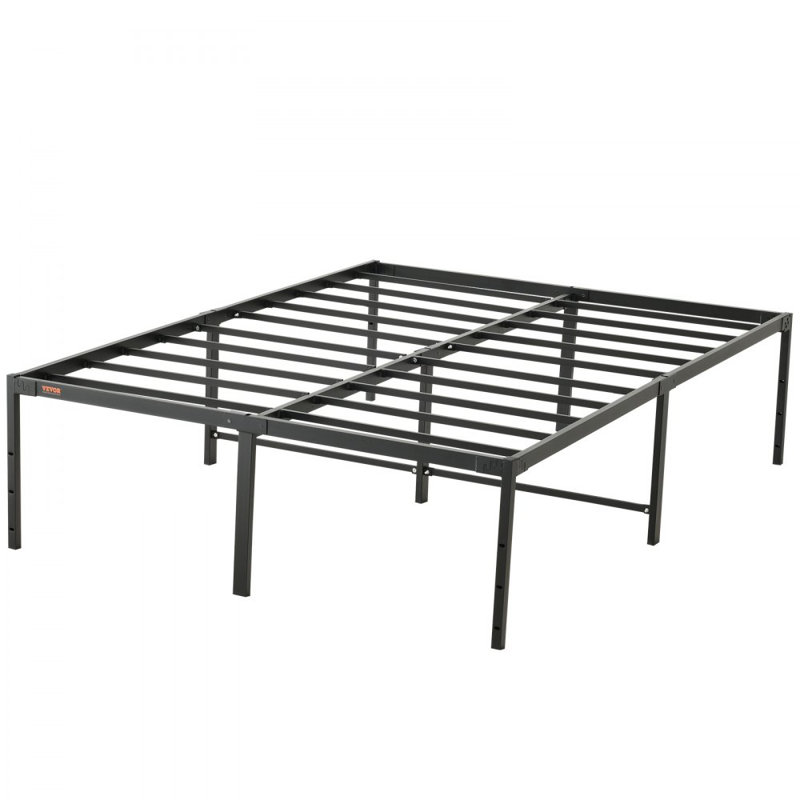 Tesfai 14'' Steel Platform Bed, Queen, 14"
