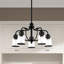 Lustre classique spectaculaire à 5 lumières Derrick-1904718453