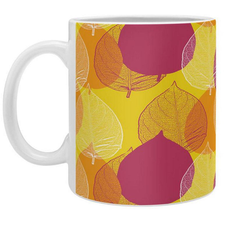 Grande tasse à café big leaves