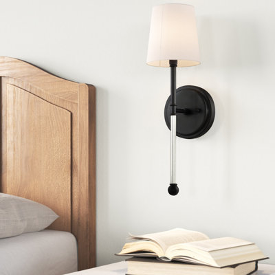 Bolen 5.5" W Dimmable Metal 1-Light Wallchiere