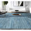 Hand Knotted Area Rug in Blue/White-2106112324