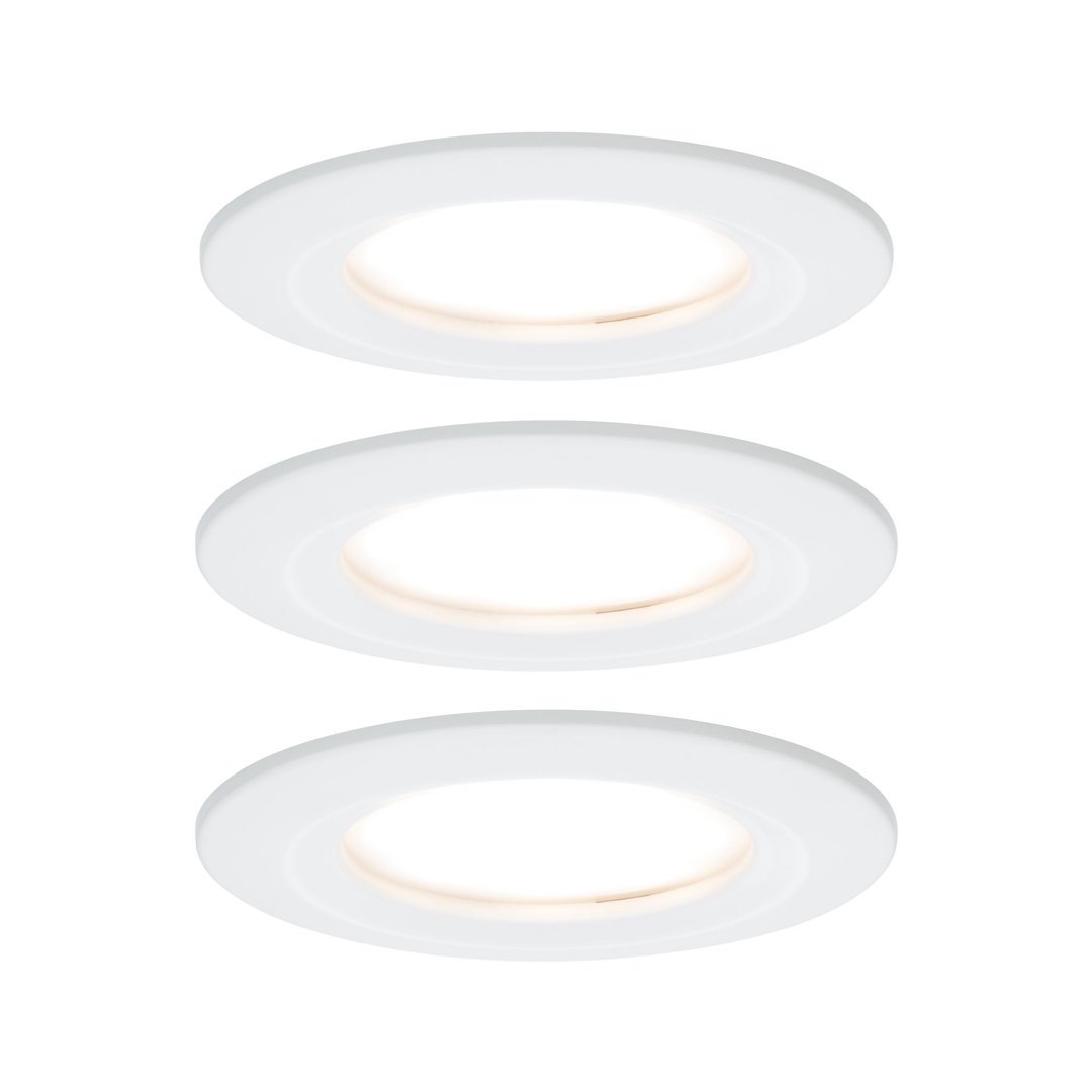 6,8 cm LED-Einbauleuchten-Set Nova