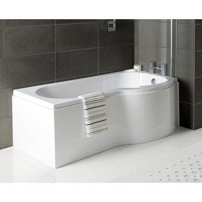 Regent 1700mm x 850mm Soaking Acrylic Bathtub