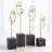 Scribble Sculpture Son-Polished Brass