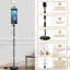  68.5" Standing Floor Lamp Lotus Pond Glowing Butterflies Fantasy Garden Dimmable Metal Pole Lamp with Linen Lampshade LED Bulb Included