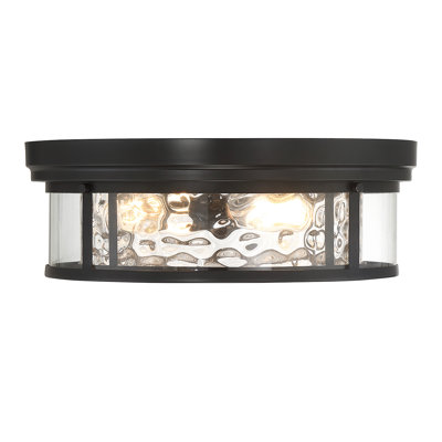Plafonnier Ashton à 4 lumières, noir mat