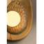 Applique murale en bois 1 lumière Pres 7,25 "Pres par Hilary Matt x Mitzi