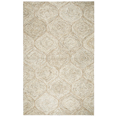 Gaige Wool Geometric Indoor Rug