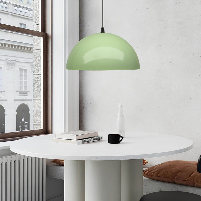 Élégant lustre en métal vert, 39,4 po x 23,6 po | Corps en métal durable, douille E27 de 40 W maximum | Parfait pour les salles à manger et les espaces de vie, design élégant, hauteur: 39,4 pouces | Décoration d'éclairage unique pour la maison