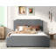 Lit plateforme tapissier Mckelvie-1400668921