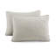 Quenby Gray Standard Cotton Reversible 3 Piece Quilt Set-25255004