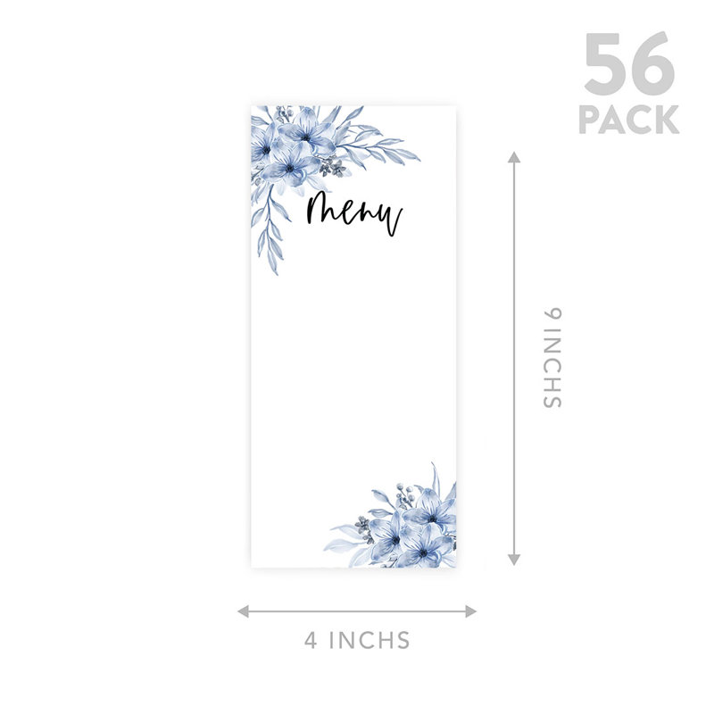Dusty Blue Florals