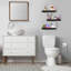 Ensemble de 3 tablettes flottantes pour salle de bain murale-1386572048