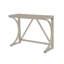 Ensemble de salle à manger moderne 3 pièces en bois d'ingénierie, hauteur du comptoir, 120 x 46 x 91 cm, blanc antique, avec prise USB.