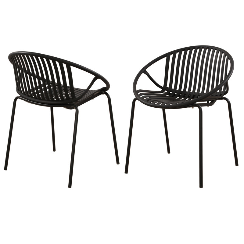 Ensemble de 2 chaises de patio, Blanc