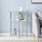 Datrell Glass Top End Table