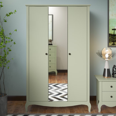 Sterra 3 Door Manufactured Wood Wardrobe