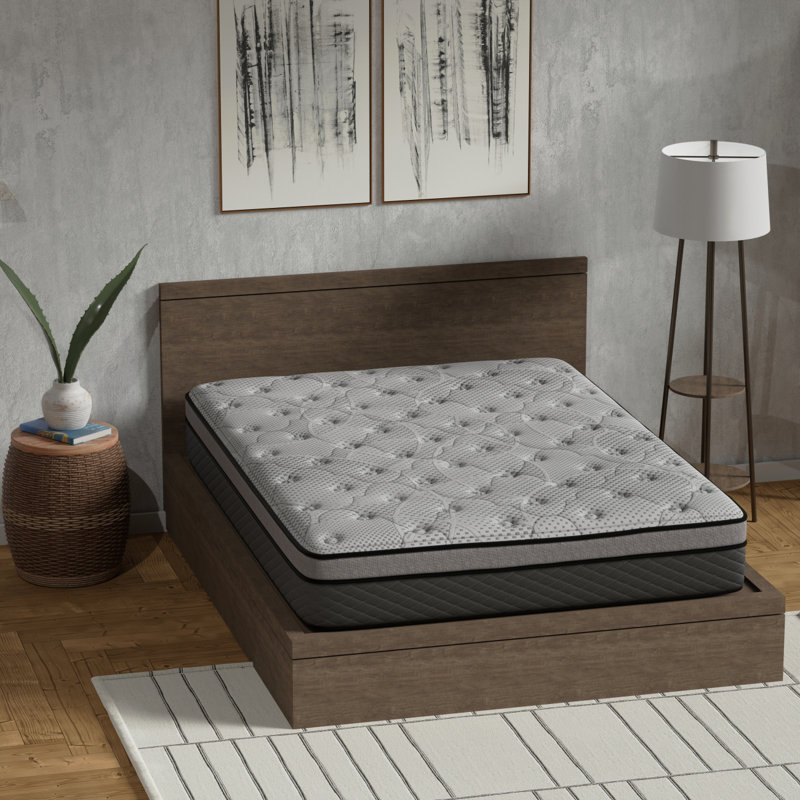 Matelas hybride TG 12 po avec ressorts ensachés, Très grand simple