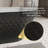 67'' acrylic freestanding bathtub with unique diamond pattern design: spacious oval shape, Black finish, brushed nickel overflow and pop-up drain CUPC Certificate -108919981
