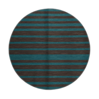 Tapis intérieur / extérieur bleu HorizontalStripes