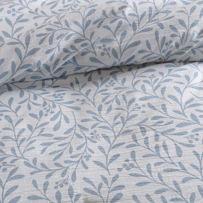 5- Piece Queen Print Comforter Set, Queen Comforter + 5 Additional Pieces, Blue
