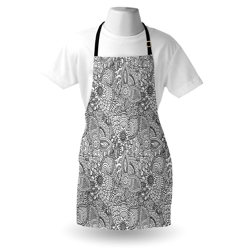 Floral Bib Apron