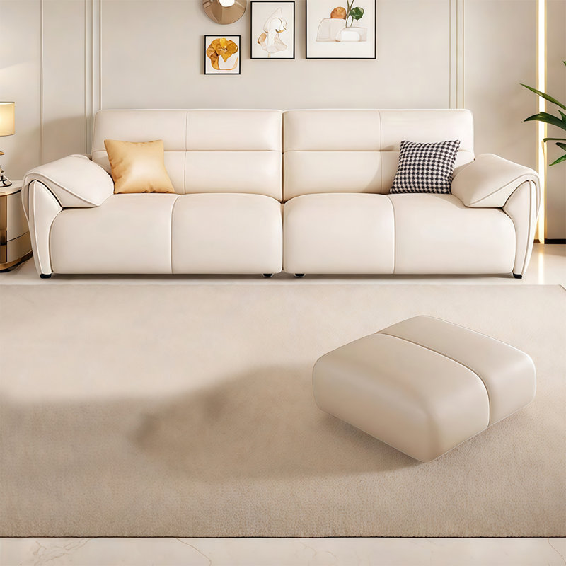 Modern light luxury and simple straight-row sofa
