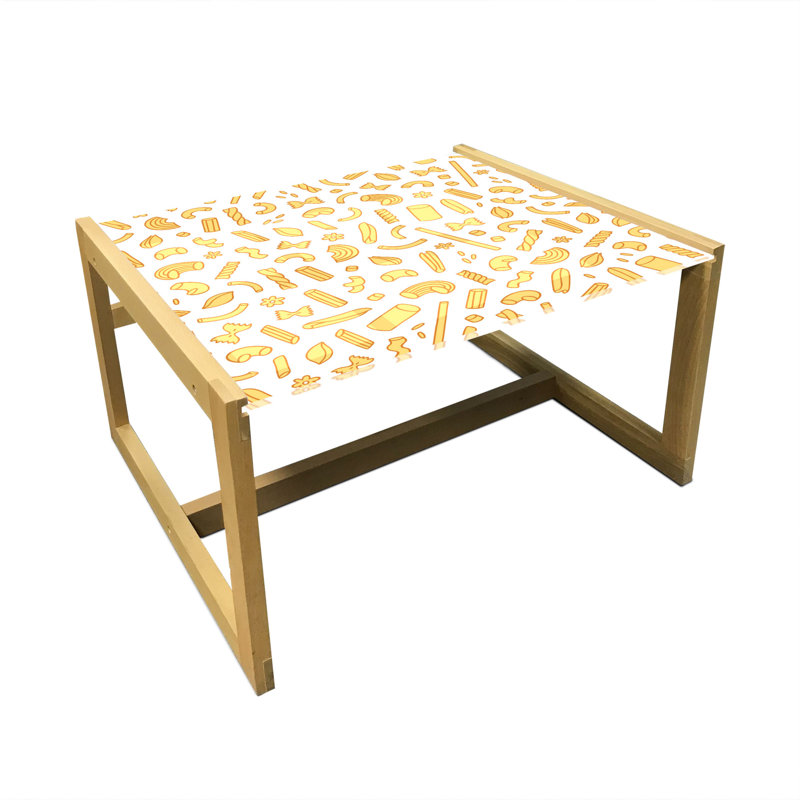 Jamarley Sled Coffee Table, 62cm H x 74cm W x 40cm D