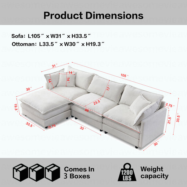 Dimensions du produit