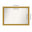 Townhouse Gold Non-Beveled Bathroom Wall Mirror-1016737513