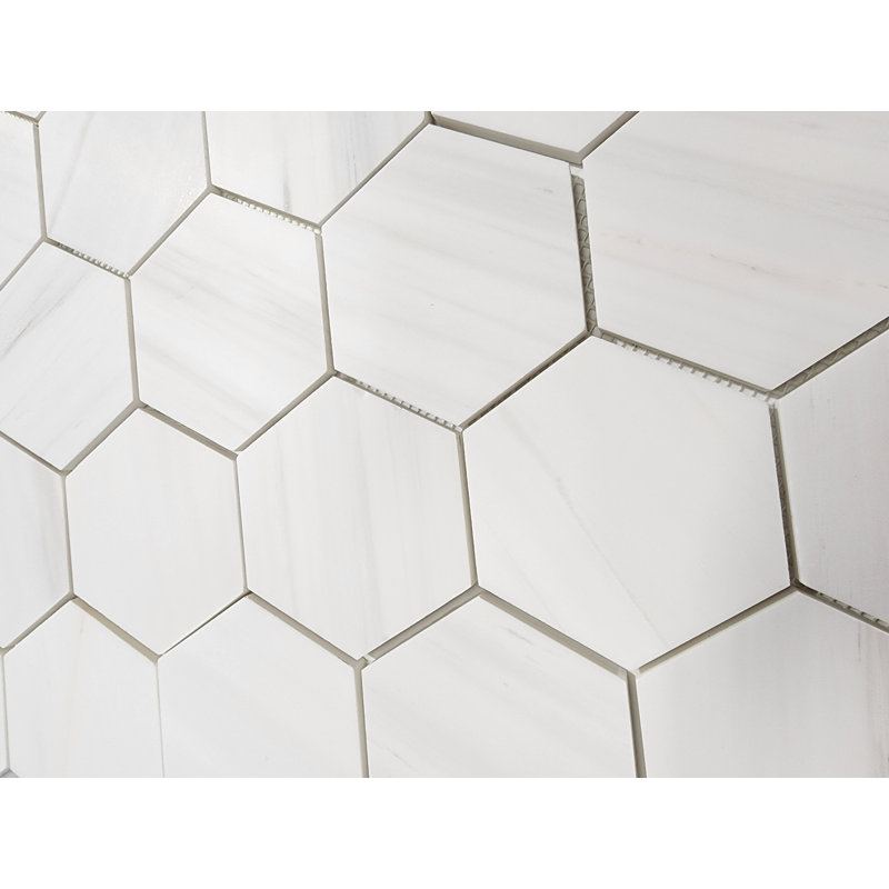 4" x 4" Natural Stone Mosaic Wall & Floor Tile