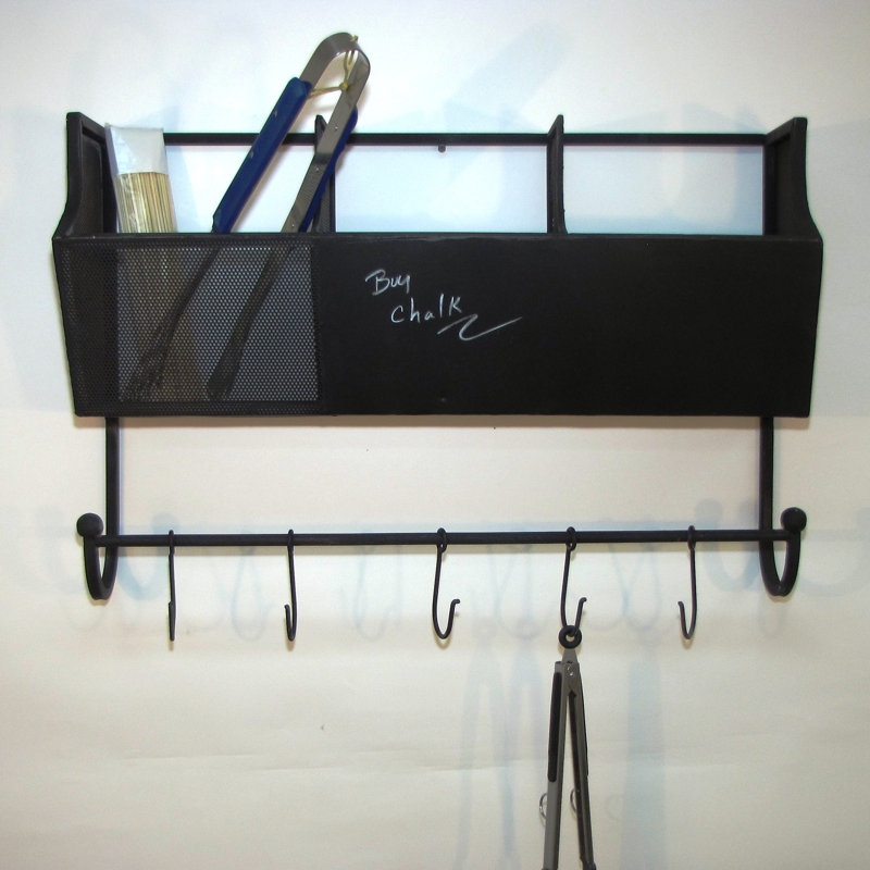 Metrotex Designs Metal 3 Compartment Mailroom Organizer