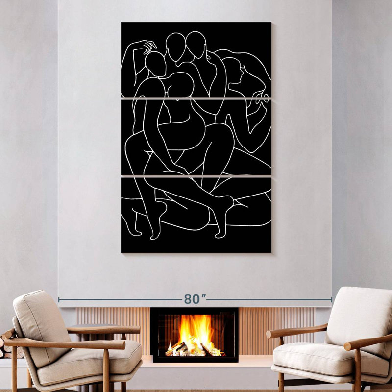 Leisha Puzzle, 74" H x 48" W