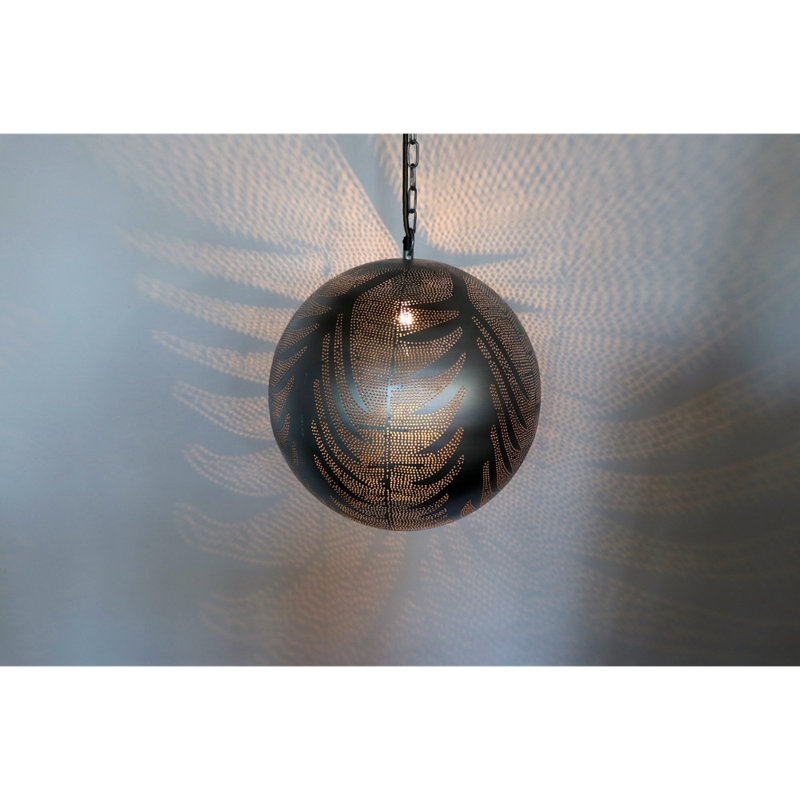 Luminaire suspendu sphère 1 lumière Joshelin