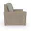 Chaise d'extérieur Henri avec coussins Sunbrella-1134823845