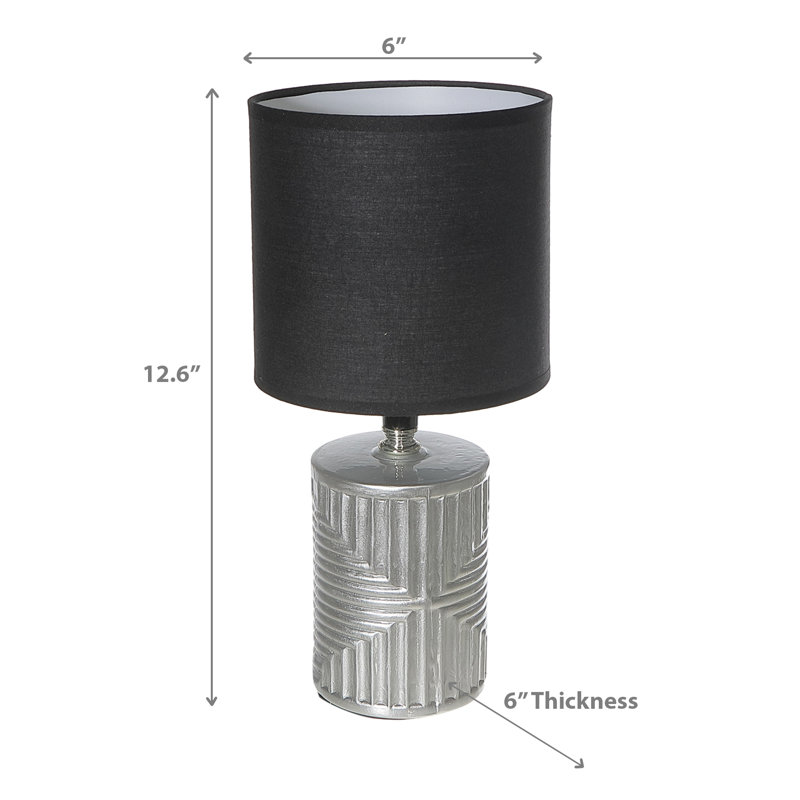 Lampe Iad Casadecor, Argent, Noir