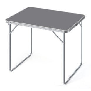 Folding table for outdoor