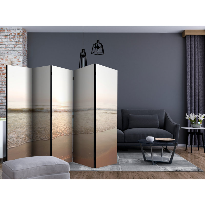 Geller 172cm H Folding Room Divider, 5