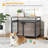 Edrina Pet Crate with 3 Doors