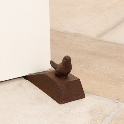 Vickey Bird Iron Door Wedge