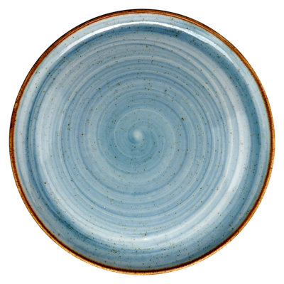 Assiette plate en porcelaine de 9 po Corona - Coupe Plate