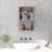 Bathroom Mirrored Cabinet